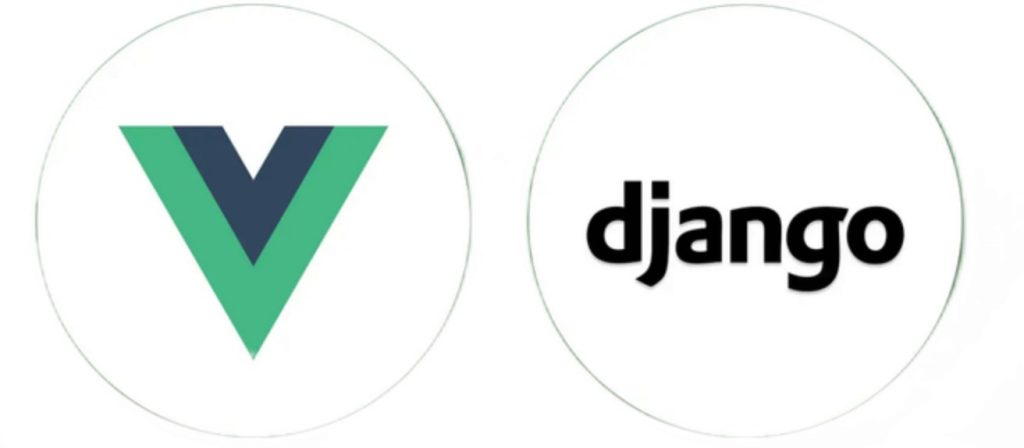 Django and Vue.js logo
