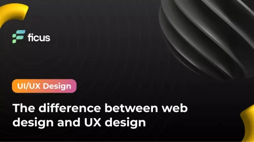  The difference between web design and UX design