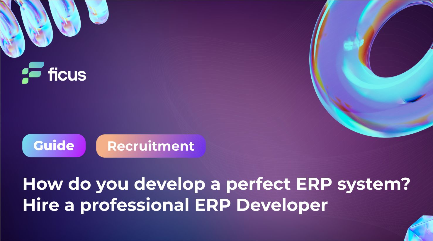 How do you develop a perfect ERP system? Hire a professional ERP Developer